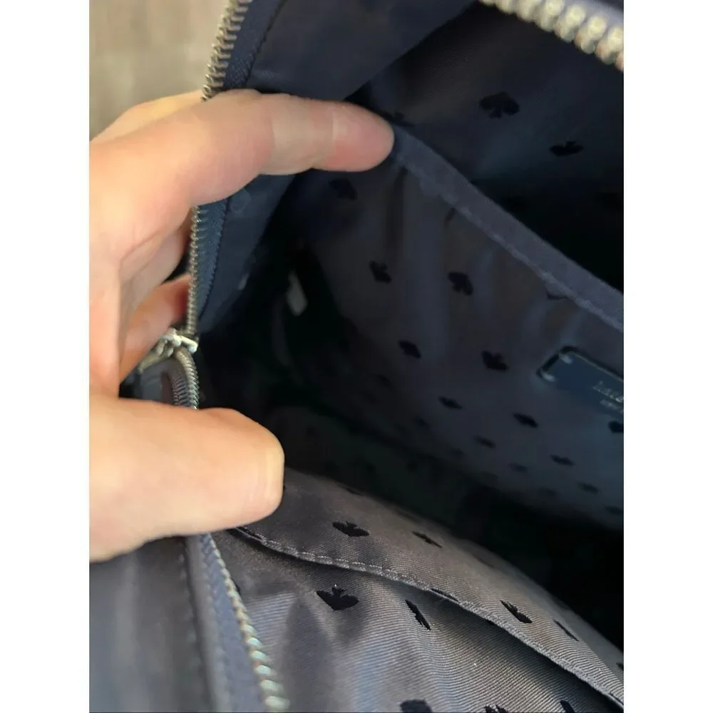 New Kate Spade Medium Dawn Backpack Bookbag Black